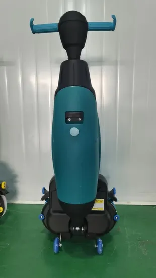 Home Wet and Dry Cleaning Equipment Mini Electric Wireless Compact Electric Floor Scrubber